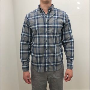 J. crew Men’s Flannel Plaid Shirt